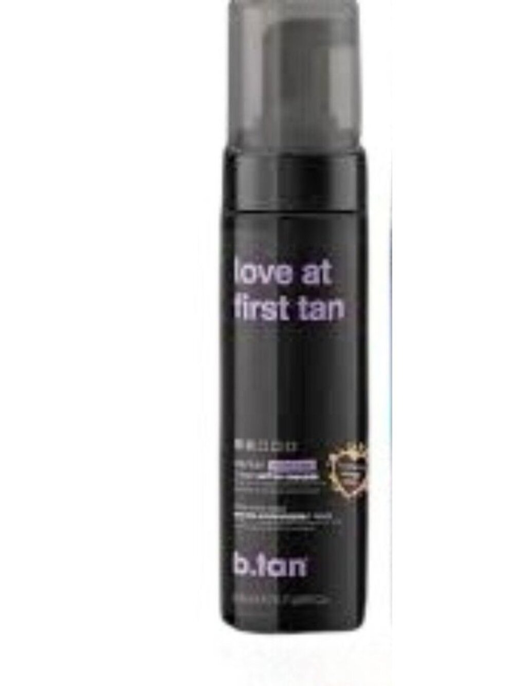B.Tan Love at First Tan Self Tan Mousse, 6.7 Fl oz Brand New